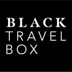 Black travel box