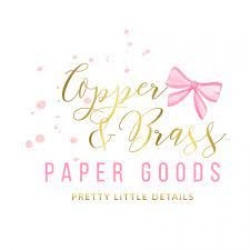 Copper & Brass Paper Goods